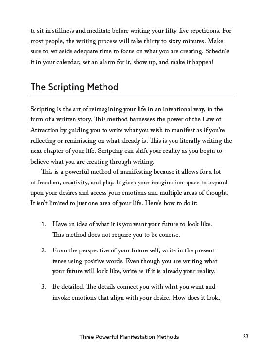 Law of Attraction Manifestation Journal: A Guided Journal for Manifesting Your Deepest Desires - Retail Maharaj