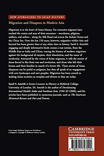 Migration and Diaspora in Modern Asia - Retail Maharaj