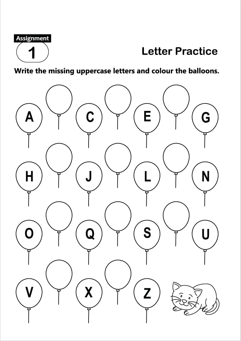 Fun And Learn Activity Workbook For Kids Step Into Kindergarten Term-1 - Retail Maharaj