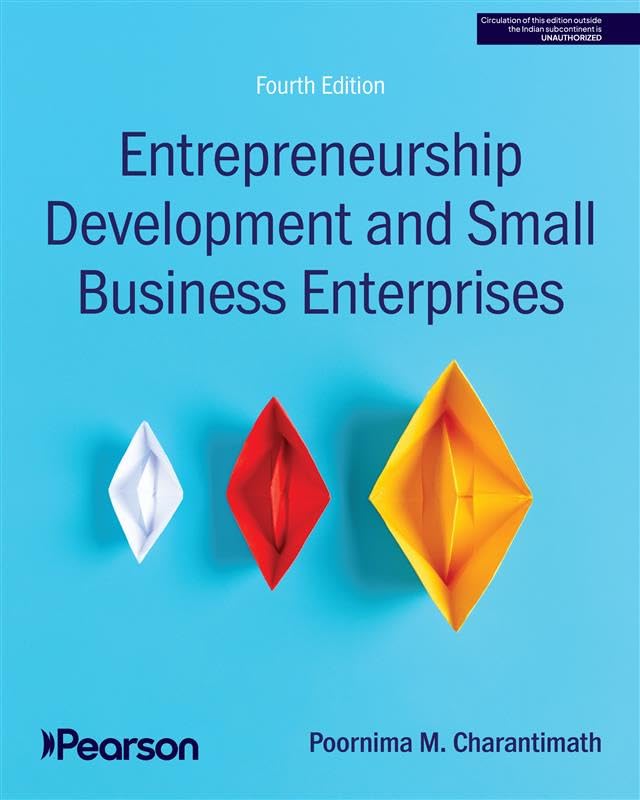 Entrepreneurship Development and Small Business Enterprises |14 end-of-chapter case studies latest entrepreneurial practices - Retail Maharaj
