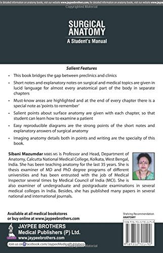 SURGICAL ANATOMY A STUDENT'S MANUAL - Retail Maharaj