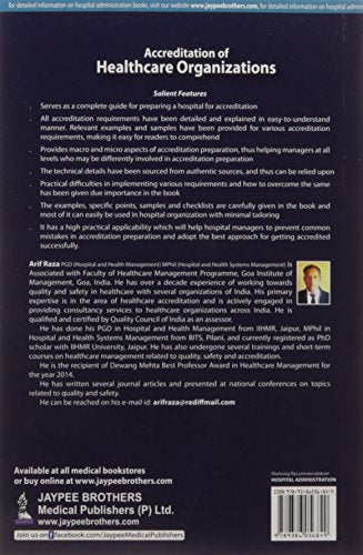 ACCREDITATION OF HEALTHCARE ORGANIZATIONS - Retail Maharaj