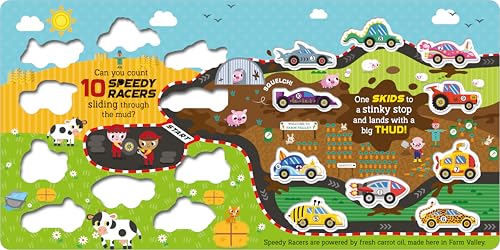 Count Down Board Books 10 Speedy Racers - Retail Maharaj