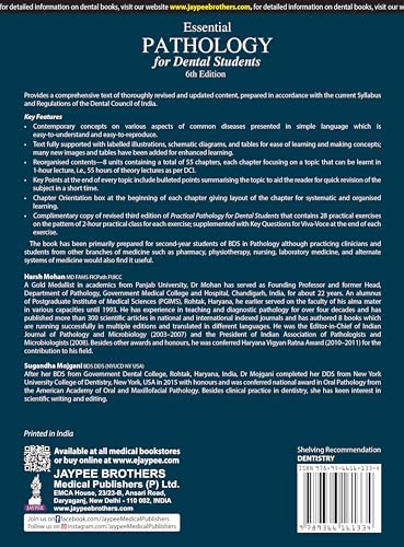 ESSENTIAL PATHOLOGY FOR DENTAL STUDENTS - Retail Maharaj