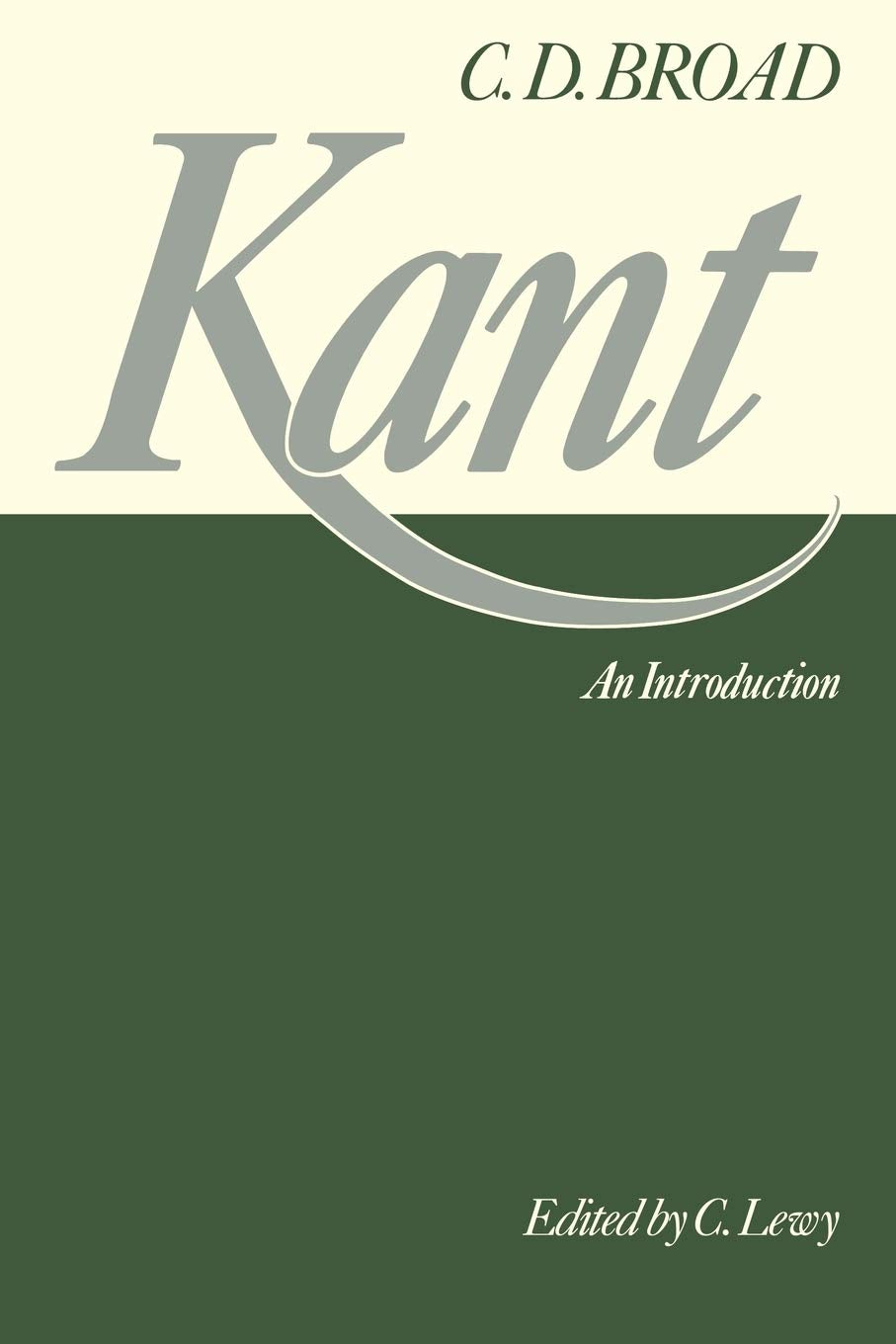 Kant Introduction Ed Lewy - Retail Maharaj