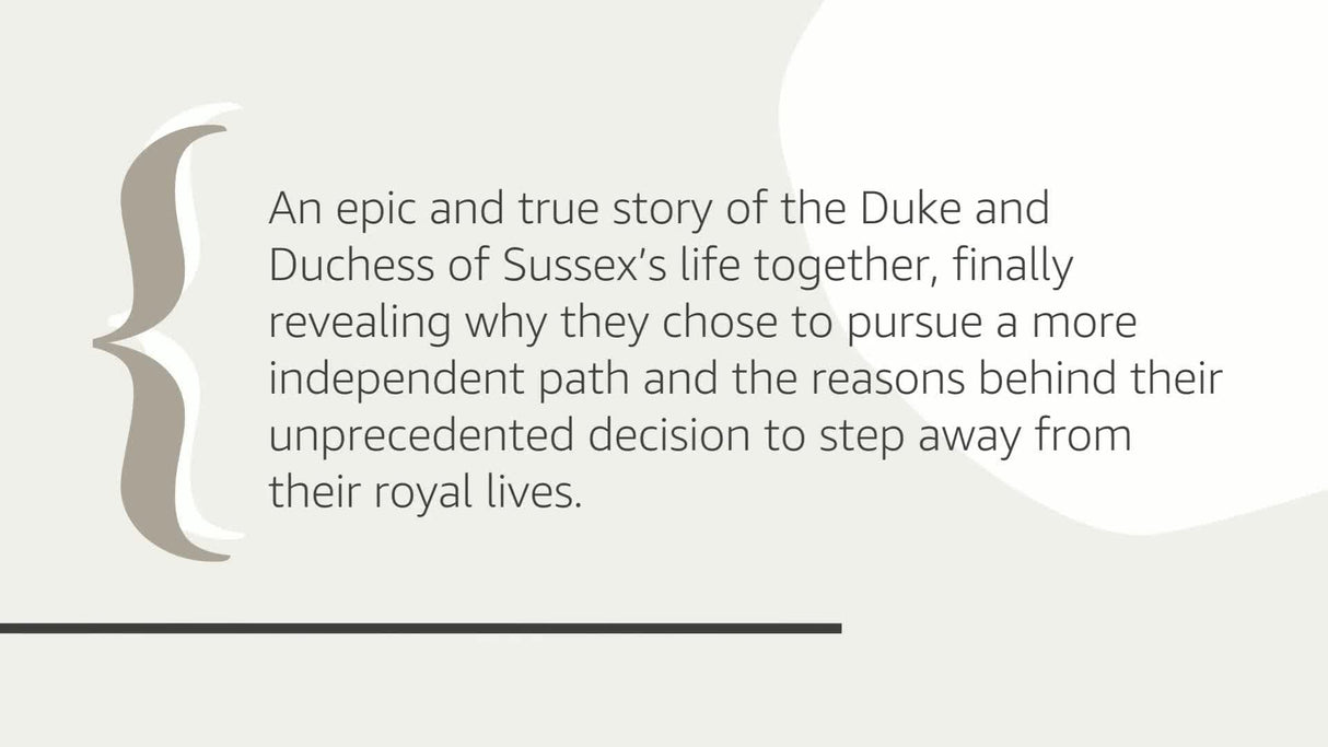 Finding Freedom: Harry and Meghan and the Making of a Modern Royal Family - Retail Maharaj