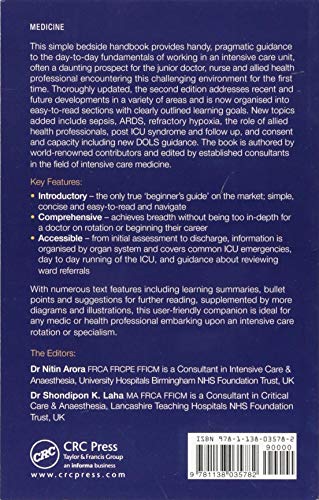The Beginners Guide To Intensive Care A Handbook For Junior Doctors And Allied Professionals 2Ed (Pb 2018) - Retail Maharaj