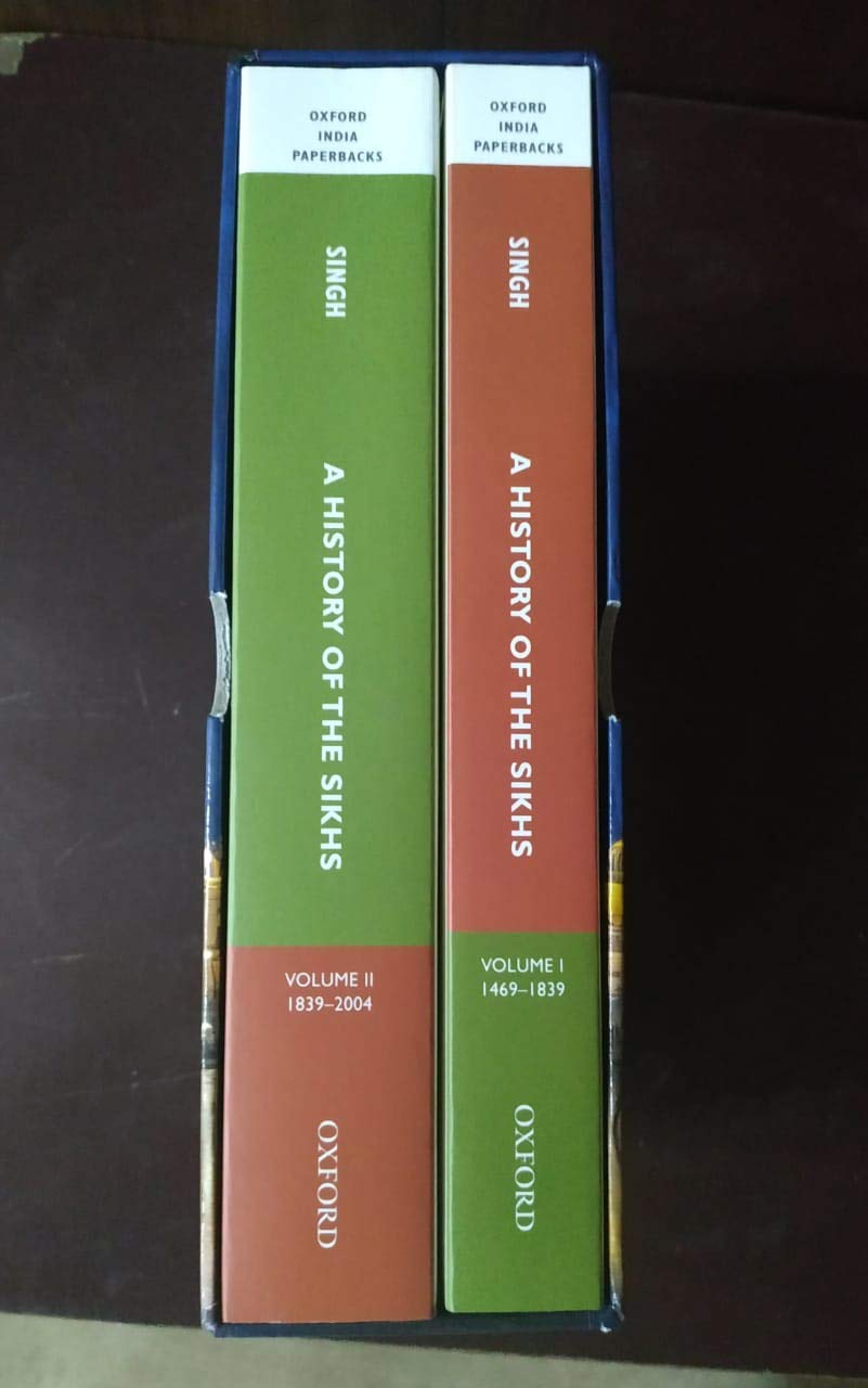 A HISTORY OF THE SIKHS VOL 1,2 BOX SET_C - Retail Maharaj