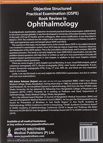 Objective Structured Practical Examination (OSPE) Book Review in Ophthalmology - Retail Maharaj