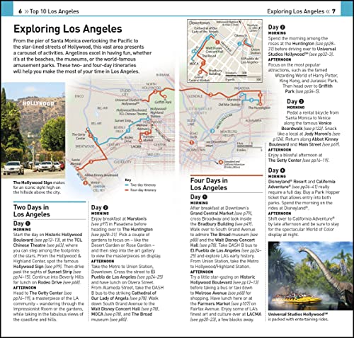 DK Eyewitness Top 10 Los Angeles (Pocket Travel Guide) - Retail Maharaj