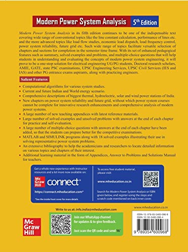 Modern Power System Analysis | 5th Edition - Retail Maharaj