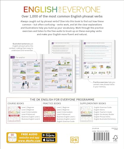 English for Everyone English Phrasal Verbs: Learn and Practise More Than 1,000 English Phrasal Verbs - Retail Maharaj