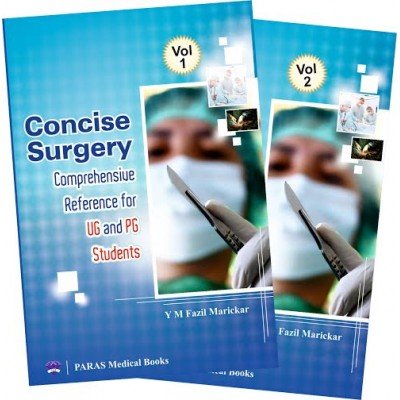 Concise Surgery Comprehensive Reference for UG and PG Students (2 Vols. Set) 1st/2015 - Retail Maharaj