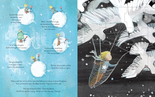 The Little Prince Jigsaw Book: The beloved classic children’s fable, adapted as a illustrated jigsaw book for a new generation of young readers - Retail Maharaj