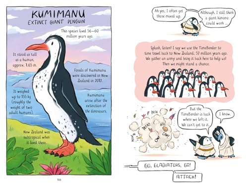 Pablo and Splash: Roman Holiday: The hilarious kids' graphic novel series about time-travelling penguins - Retail Maharaj