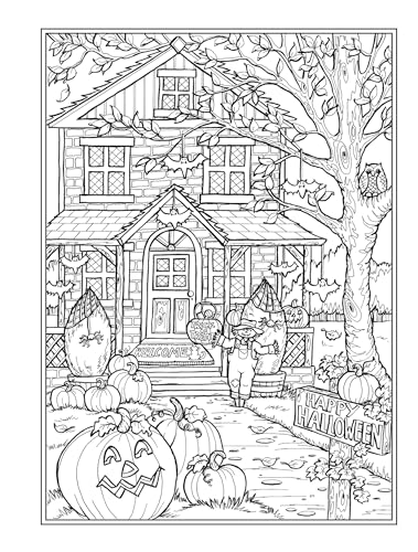 Creative Haven Autumn Charm Coloring Book - Retail Maharaj
