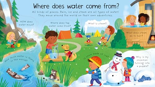 Lift-The-Flap First Questions And Answers Where Does Water C: Where Does Water Come From? - Retail Maharaj