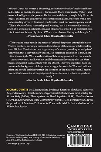 Orientalism and Islam: European Thinkers on Oriental Despotism in the Middle East and India - Retail Maharaj