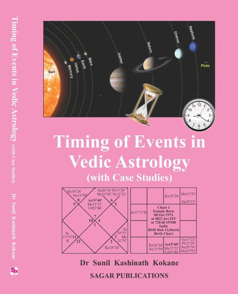 Timing Of Events In Vedic Astrology (With Case Studies) (English Version) - Retail Maharaj