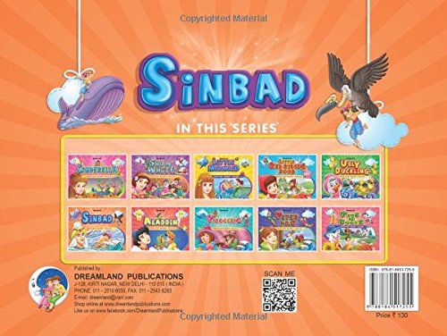 Pop-Up Fairy Tales – Sindbad Story Book for Kids Ages 3–7 Years | Interactive Pop-Up Book with Colorful Illustrations, Magical Sea Voyages, Adventure Stories & Early Reading Enjoyment - Retail Maharaj