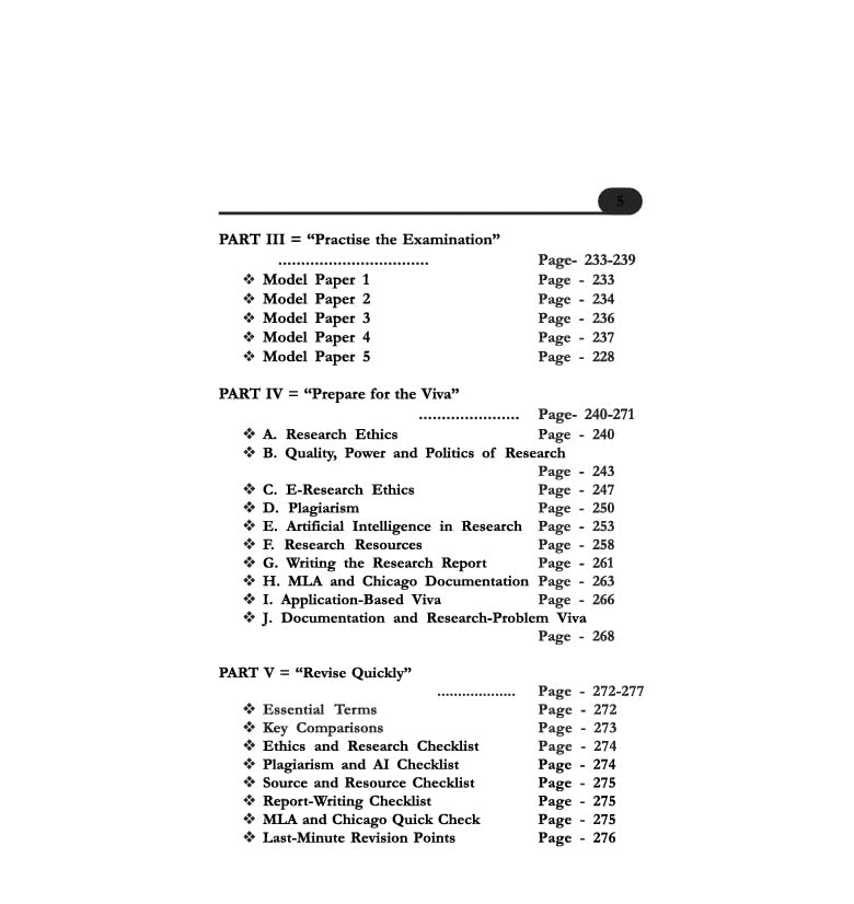 Research Methodology-II (DSCC-22, Semester-8, CU) Theory and Practice (English Version)