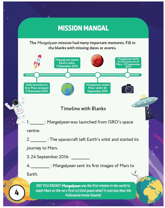 Hello India! Fun India Activity Book: Important Dates and Events - Retail Maharaj