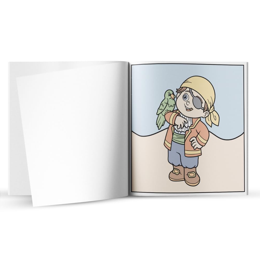 Pirates Magic Coloring Book - Retail Maharaj