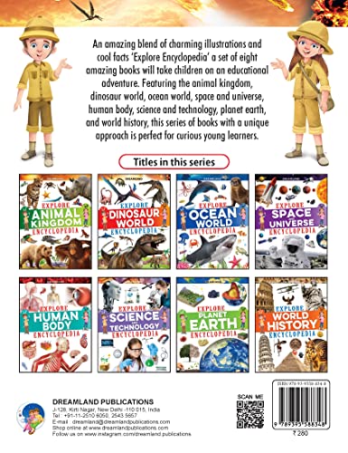 Explore Dinosaur World Encyclopedia - Retail Maharaj