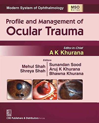 Profile And Management Of Ocular Trauma (Mso Series) 2016 (Modern System Of Ophthalmology (Mso) Series) - Retail Maharaj
