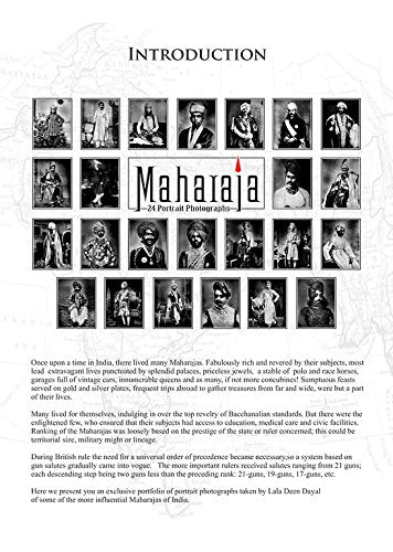 Maharaja 24 Portrait Postcards - Retail Maharaj