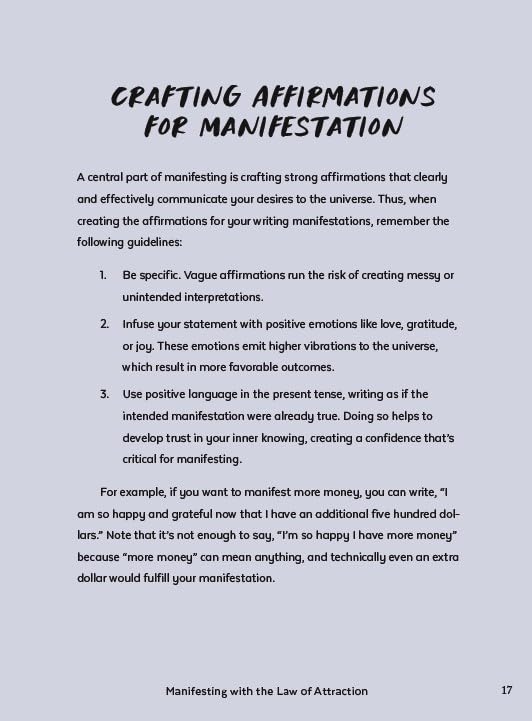 Law of Attraction Manifestation Journal: A Guided Journal for Manifesting Your Deepest Desires - Retail Maharaj