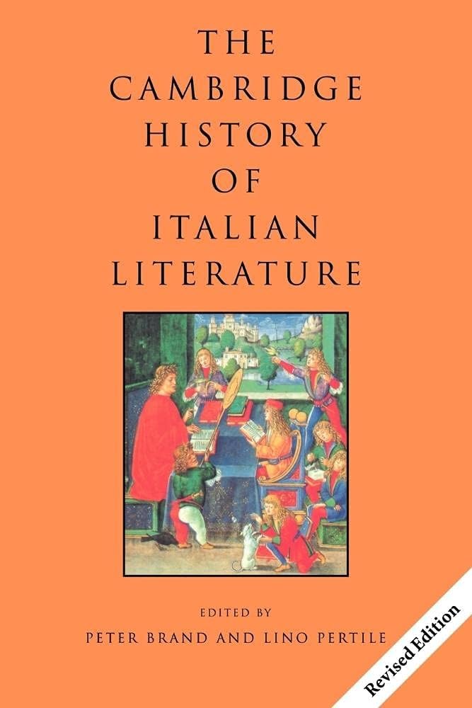 The Cambridge History of Italian Literature - Retail Maharaj