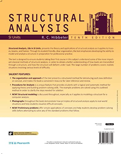 Structural Analysis, 10e in SI Units - Retail Maharaj