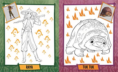 Disney Raya and the Last Dragon: The Ultimate Colouring Book - Retail Maharaj