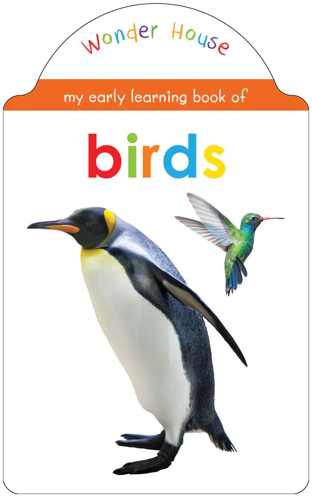 My Early Learning Book of Birds: Attractive Shape Board Book for Kids | Learn About Sparrows, Parrots, Peacocks, Pigeons & More with Bright Pictures and Fun Cut-Out Design | Early Learning Book for Babies, Toddlers & Preschoolers | Ages 0–5 Years - Retail Maharaj