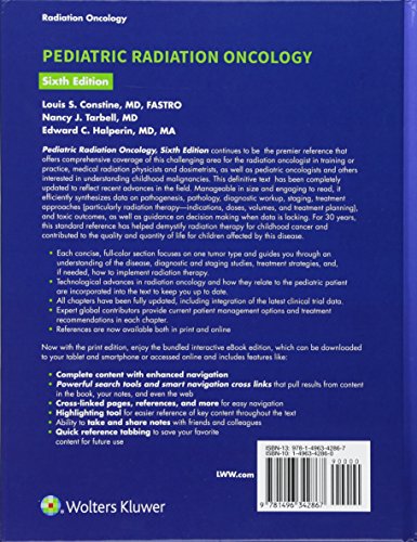 PEDIATRIC RADIATION ONCOLOGY - Retail Maharaj
