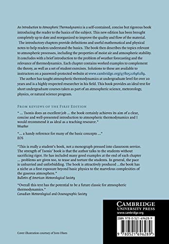 An Introduction to Atmospheric Thermodynamics - Retail Maharaj