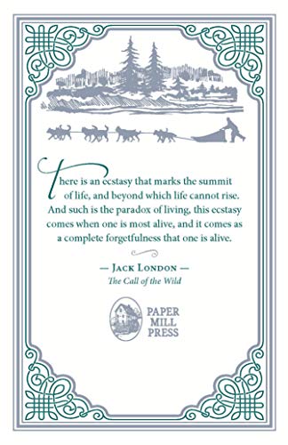 The Call of the Wild Jack London Classic Novel (Adventure, Klondike Gold Rush, Required Literature), Ribbon Page Marker, Perfect for Gifting - Retail Maharaj