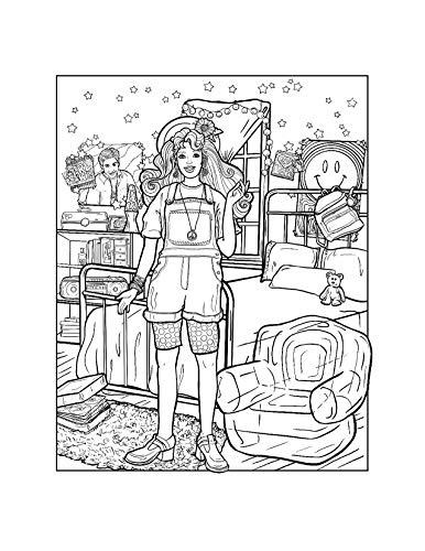Totally '90s Coloring Book - Retail Maharaj