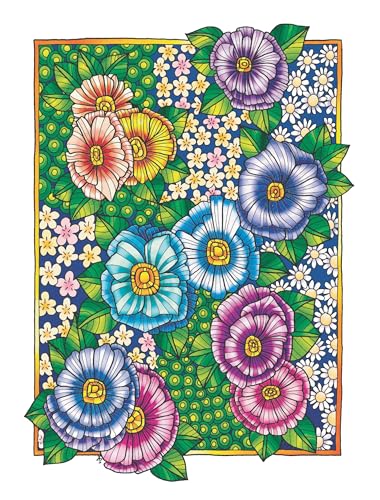 Creative Haven Entangled Gardens Coloring Book - Retail Maharaj