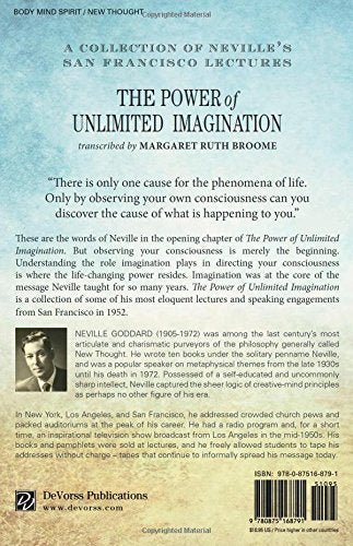 POWER OF UNLIMITED IMAGINATION: A Collection of Neville's San Francisco Lectures - Retail Maharaj
