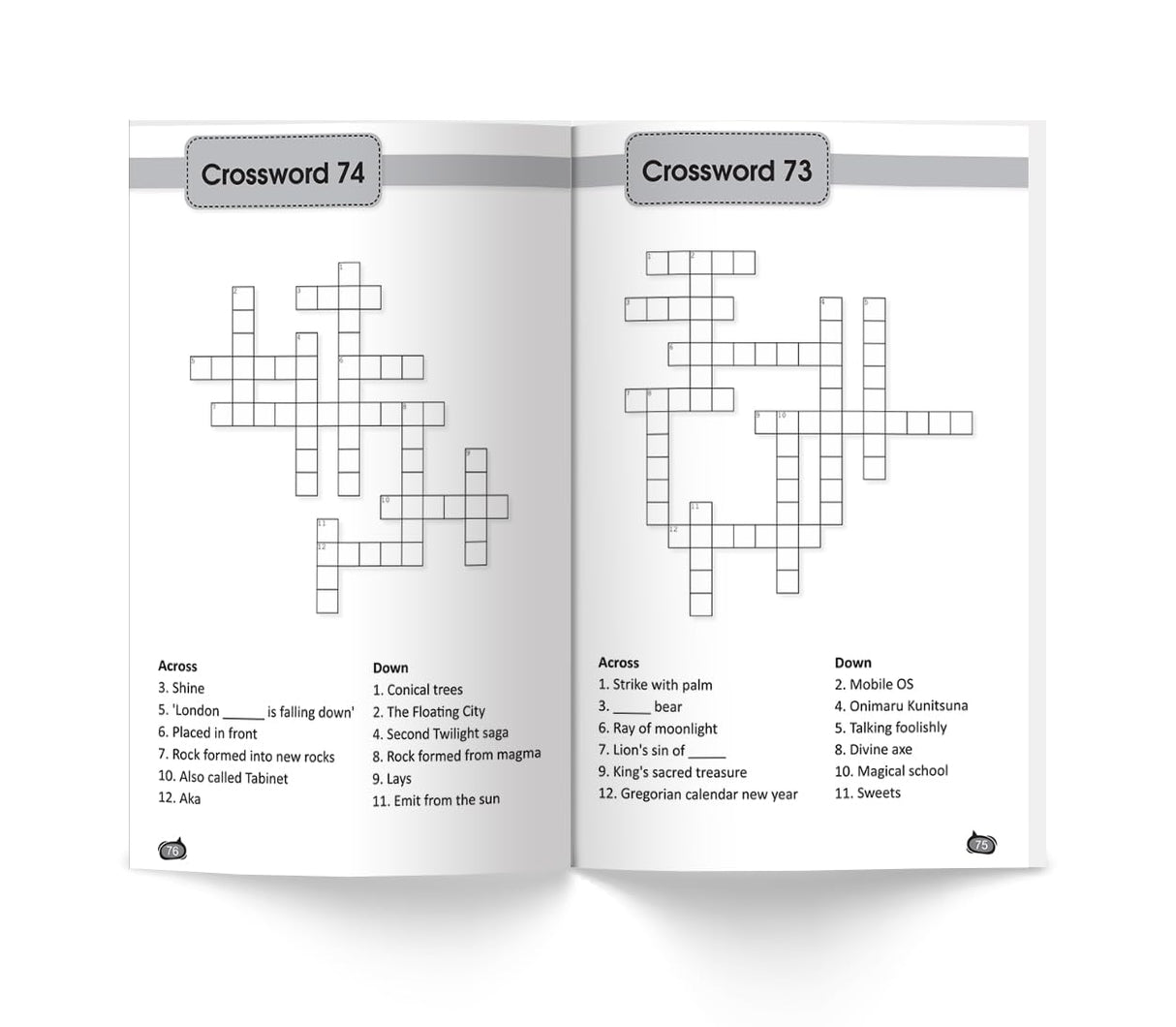 Crossword Puzzles Book 2: Ideal Retreat for Thinking Minds | Build Vocabulary & Critical Thinking | Ages 7–12 | 50+ Fun Brain Teasers for Kids - Retail Maharaj