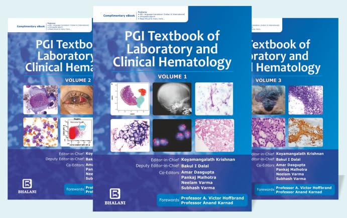 PGI Textbook of Laboratory & Clinical Hematology, 3 Volume Set, 1e - Retail Maharaj