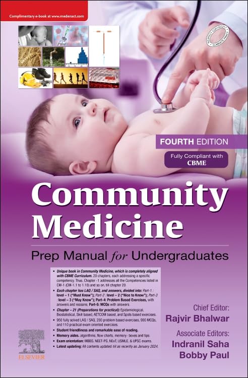 Community Medicine:Prep Manual for Undergraduates-4E - Retail Maharaj
