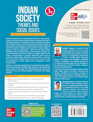 Indian Society: Themes and Social Issues, 3e | UPSC CSE 2026 | Exclusive Access to McGraw Hill Edge - Retail Maharaj