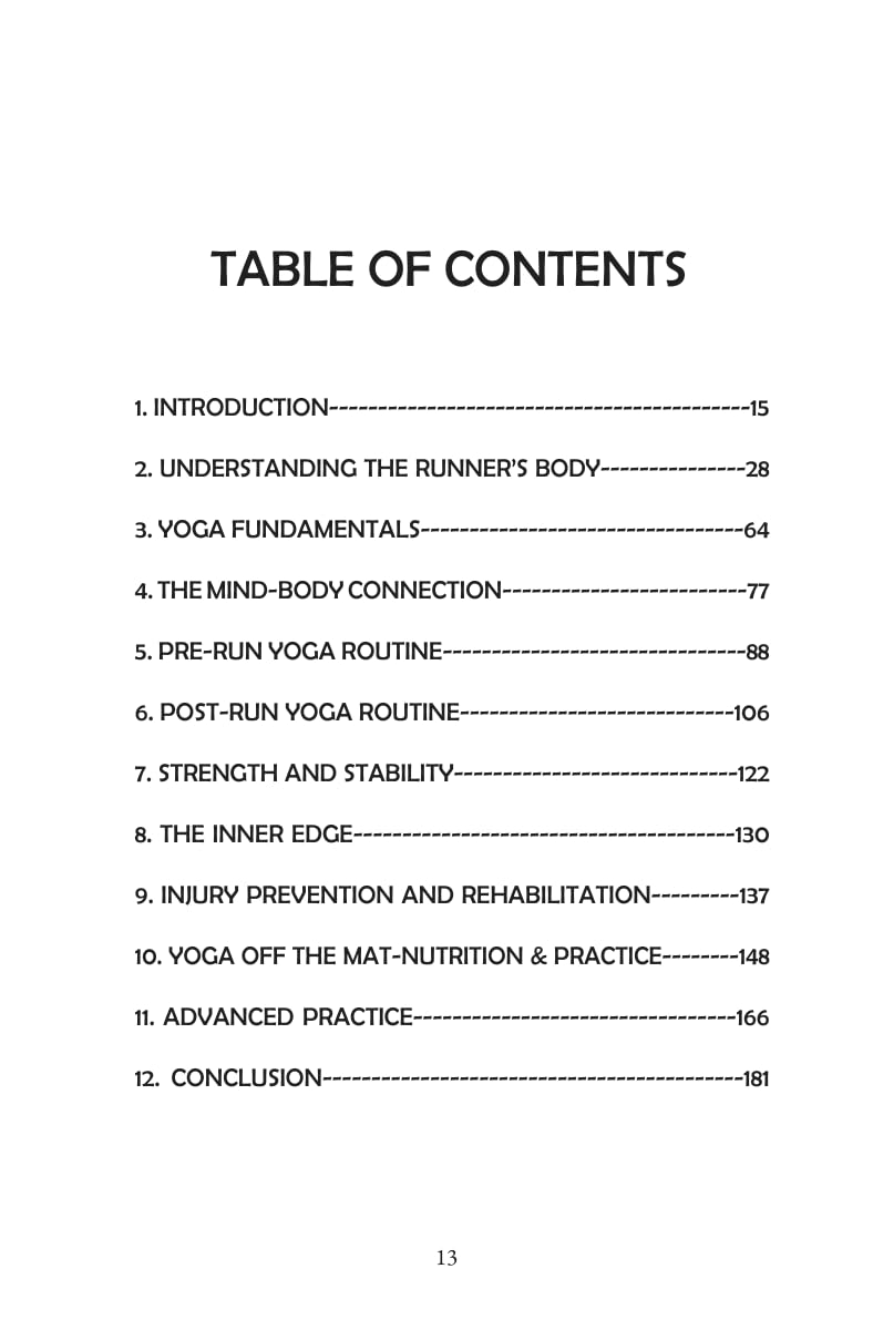 Yoga for Runners - Retail Maharaj