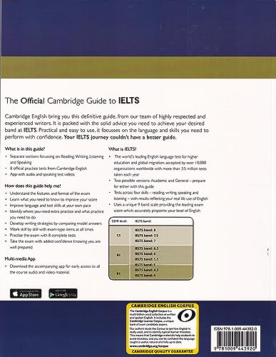 The Official Cambridge Guide to IELTS South Asia - With Free Audio Ebook & Video Access - Retail Maharaj