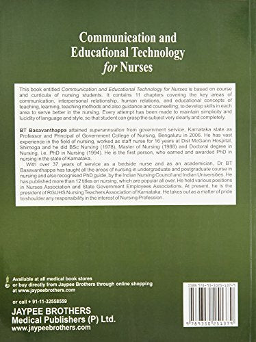 Communication and Educational Technology for Nurses - Retail Maharaj