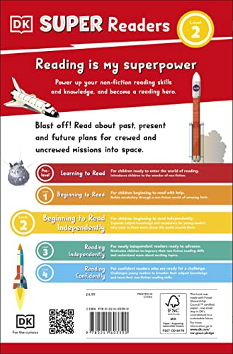 DK Super Readers Level 2 Spaceships and Rockets - Retail Maharaj