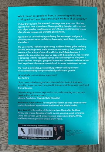 The Uncertainty Toolkit:How To Feel Calmer, Happier and More Confident In an Uncertain World: Worry Less and Do More by Learning to Cope With the Unknown - Retail Maharaj